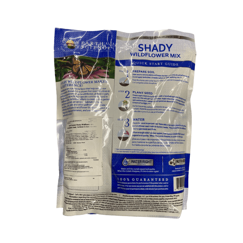 Earth Science Shady Wildflower Mix.  | Gilford Hardware 