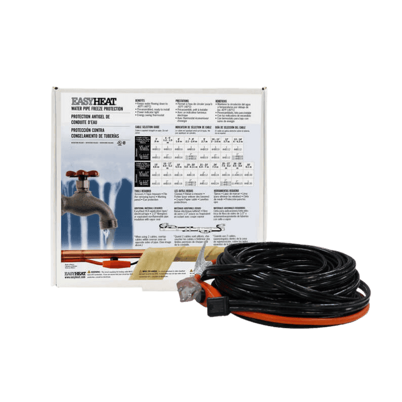 Easy Heat AHB Heating Cable For Water Pipe 15 ft. | Gilford Hardware 