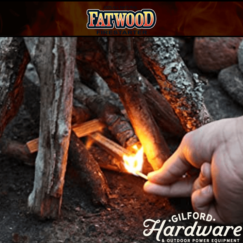 Fatwood Natural Fire Starter Sticks 1.5 lb. | Gilford Hardware 