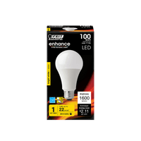 Thumbnail for Feit Electric A19 E26 (Medium) LED Bulb Bright White 100 Watt Equivalence | Gilford Hardware 