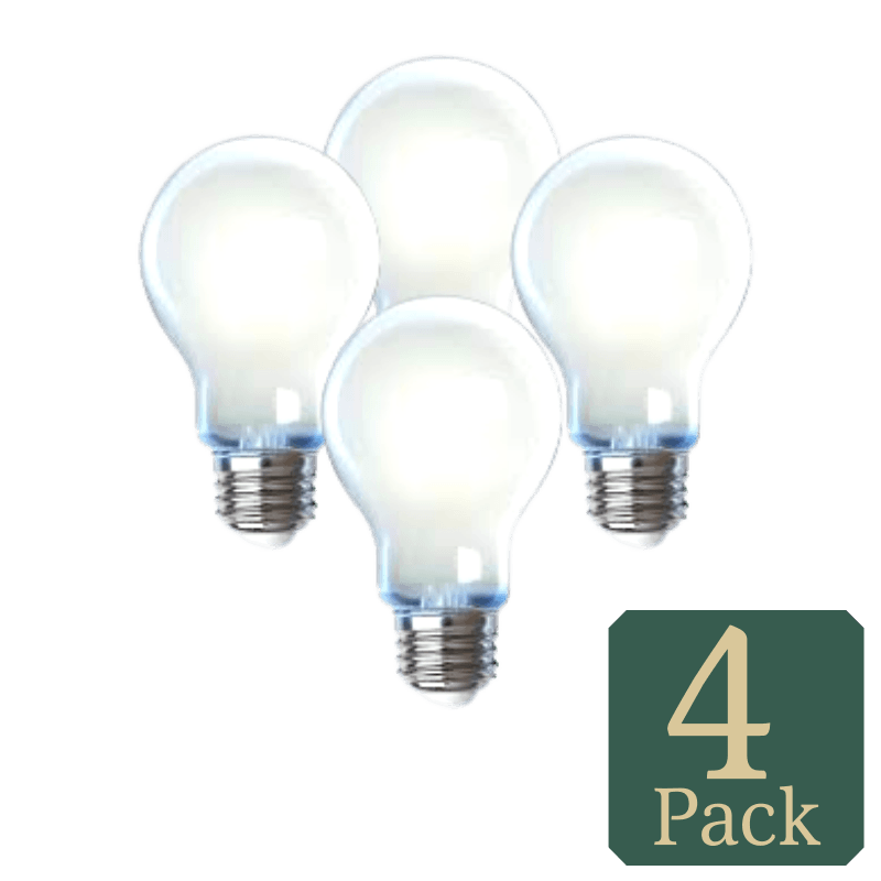 Feit Electric A19 E26 (Medium) Filament LED Bulb Soft White 40 Watt Equivalence 4-Pack. | Gilford Hardware 