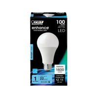 Thumbnail for Feit Electric A19 E26 (Medium) LED Bulb Daylight 100 Watt Equivalence | Gilford Hardware