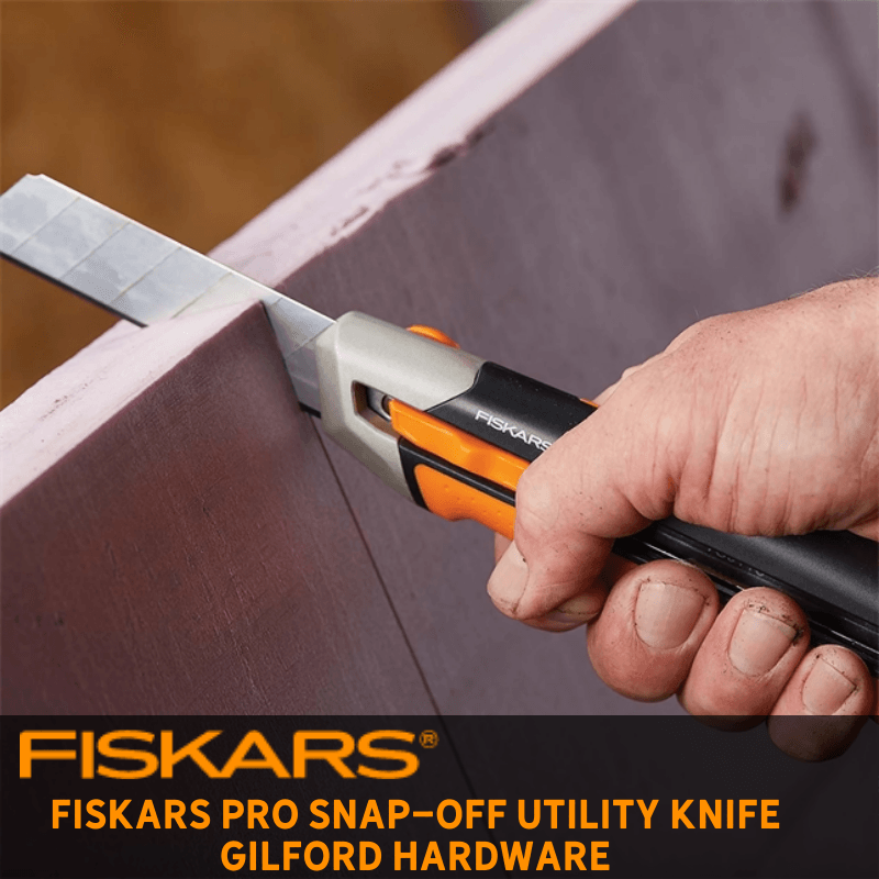 Fiskars Pro Snap-off Utility Knife | Gilford Hardware 