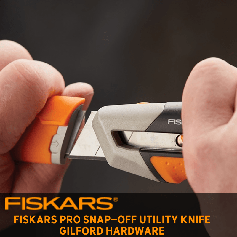 Fiskars Pro Snap-off Utility Knife | Gilford Hardware 