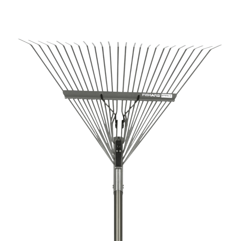 Fiskars Pro Steel Leaf Rake Aluminum Handle | Gilford Hardware