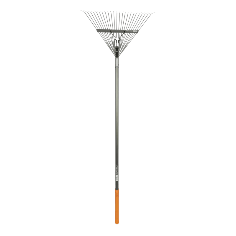 Fiskars Pro Steel Leaf Rake Aluminum Handle | Gilford Hardware