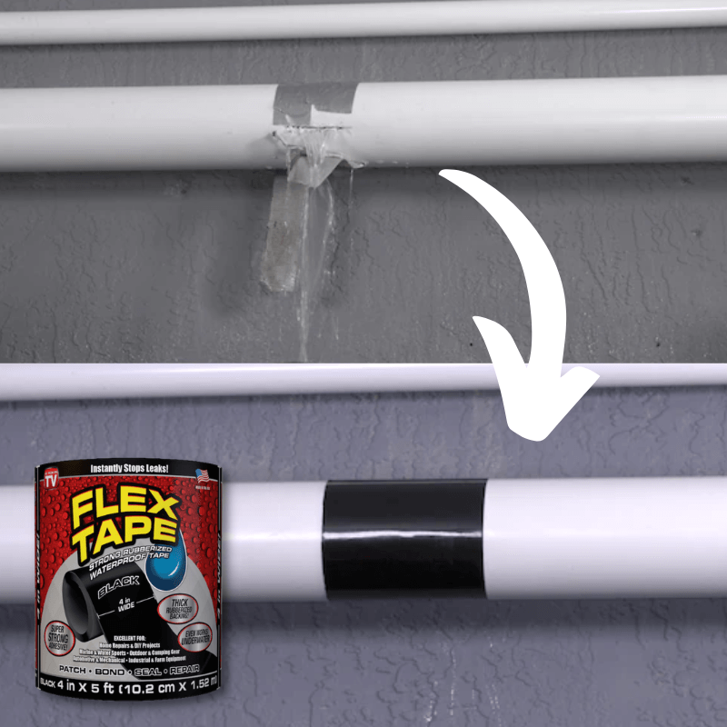 FLEX TAPE Waterproof Repair Tape 4" X 5' | Gilford Hardware