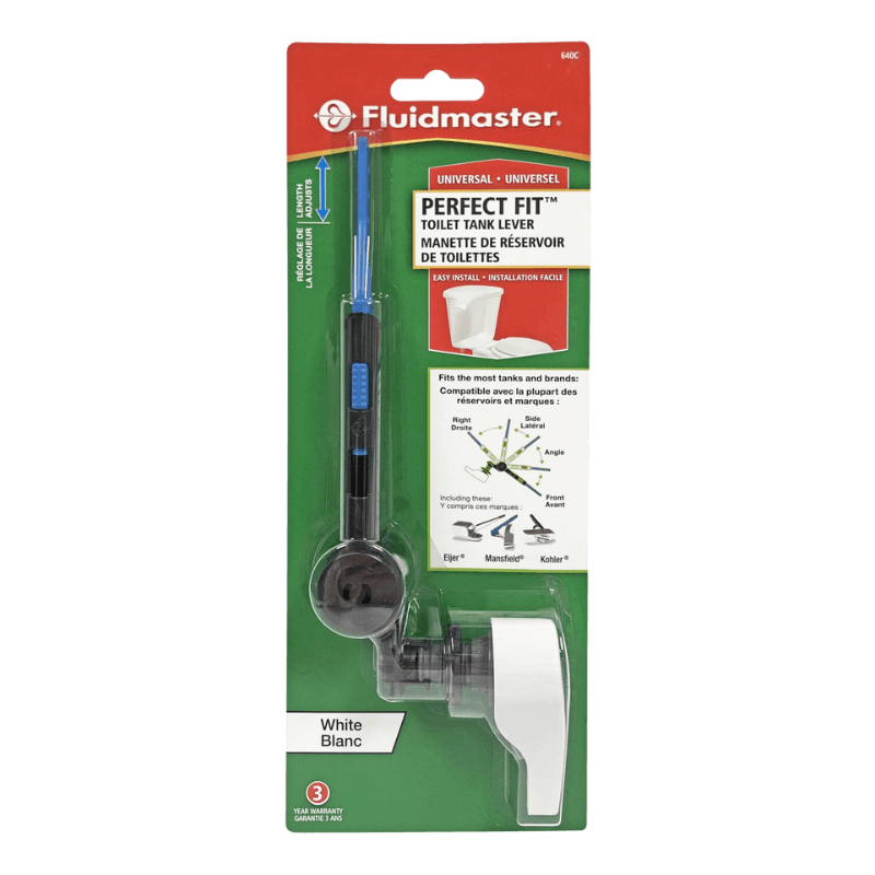 Fluidmaster Universal Perfect Fit Plastic Tank Lever | Gilford Hardware