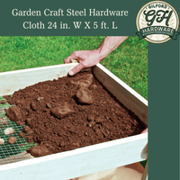 Thumbnail for Garden Craft Steel Hardware Cloth 24 in. W X 5 ft. L | Gilford Hardware