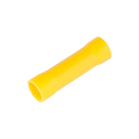 Thumbnail for Gardner Bender Insulated Wire Butt Splice Yellow 12-10 Ga. 50-Pack. | Gilford Hardware 