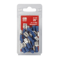 Thumbnail for Gardner Bender Insulated Wire Female Disconnect Blue 16-14 Ga. 20-Pack. | Gilford Hardware 