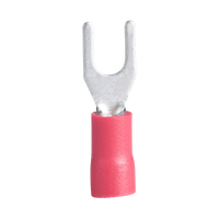 Thumbnail for Gardner Bender Insulated Wire Spade Terminal Red 22-18 Ga. 20-Pack. | Gilford Hardware 