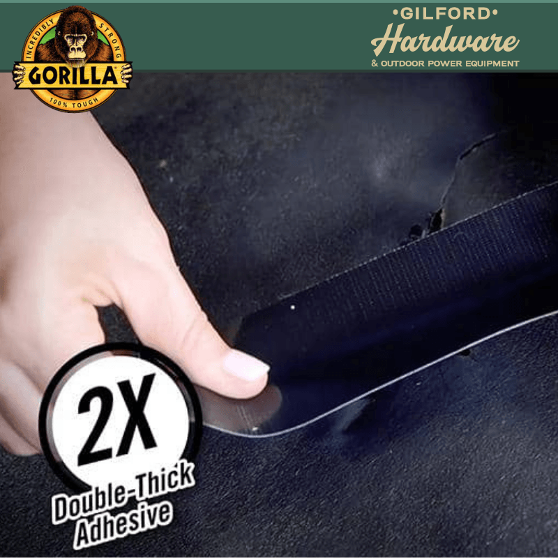 Gorilla Black Duct Tape 1.88 in x 35 yd | Gilford Hardware 