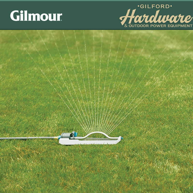 Gilmour Polymer Sled Base Oscillating Sprinkler 3600 sq. ft. | Gilford Hardware