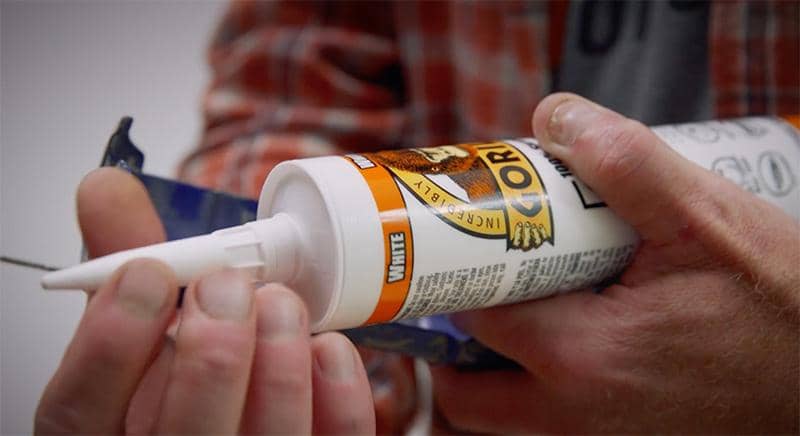 Gorilla 100% Silicone Sealant & Caulking Clear 10 oz. | Gilford Hardware