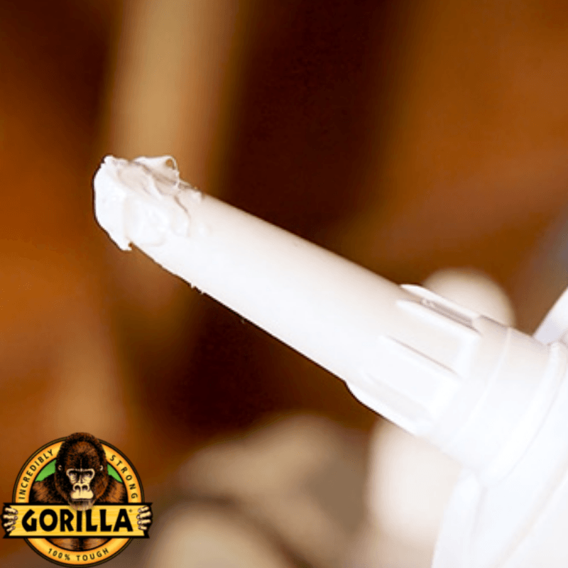 Gorilla 100% Silicone Sealant White 2.8 oz. | Gilford Hardware 