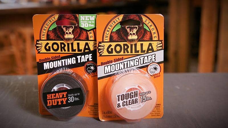 Gorilla Clear Double Sided Mounting Tape 1" x 150" | Gilford Hardware 