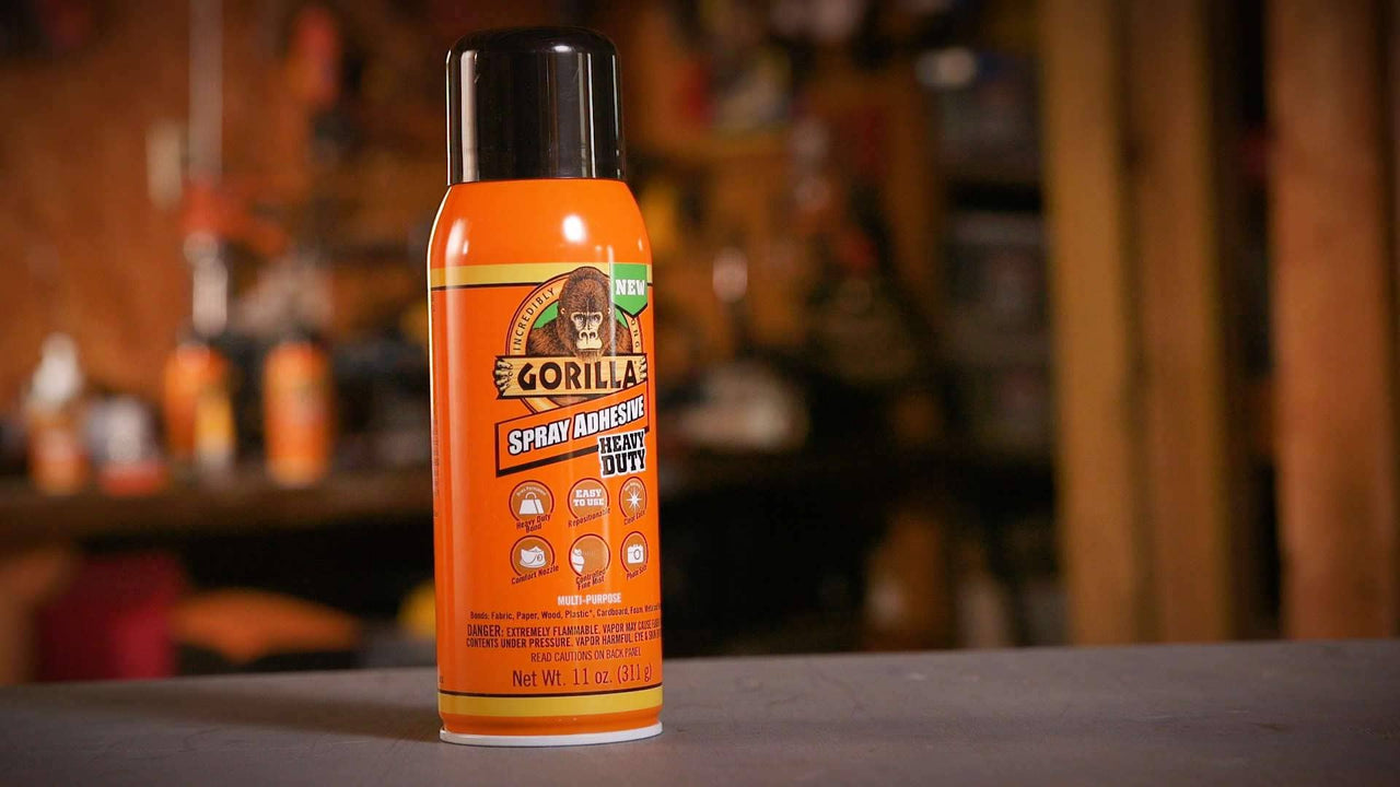 Gorilla Spray Adhesive Heavy Duty 14 oz | Gilford Hardware