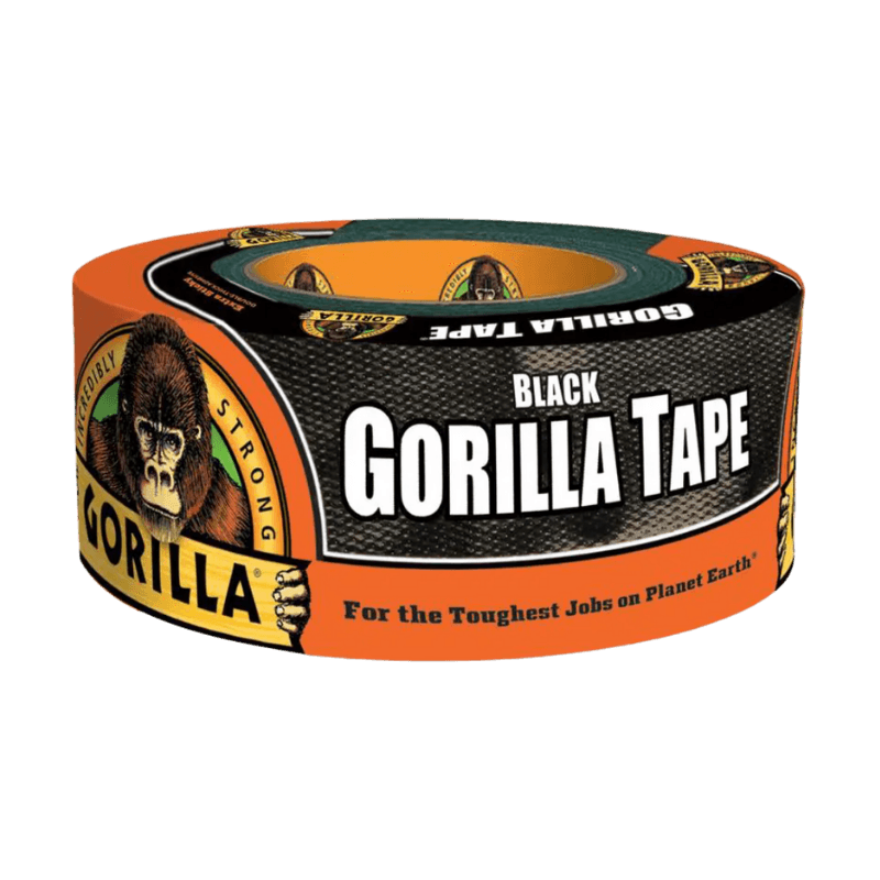 Gorilla Black Duct Tape 1.88 in x 35 yd | Gilford Hardware 