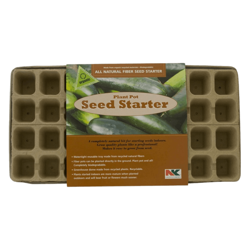 Green Garden Starter Seed Tray 11" x 22" 36 Cell | Gilford Hardware