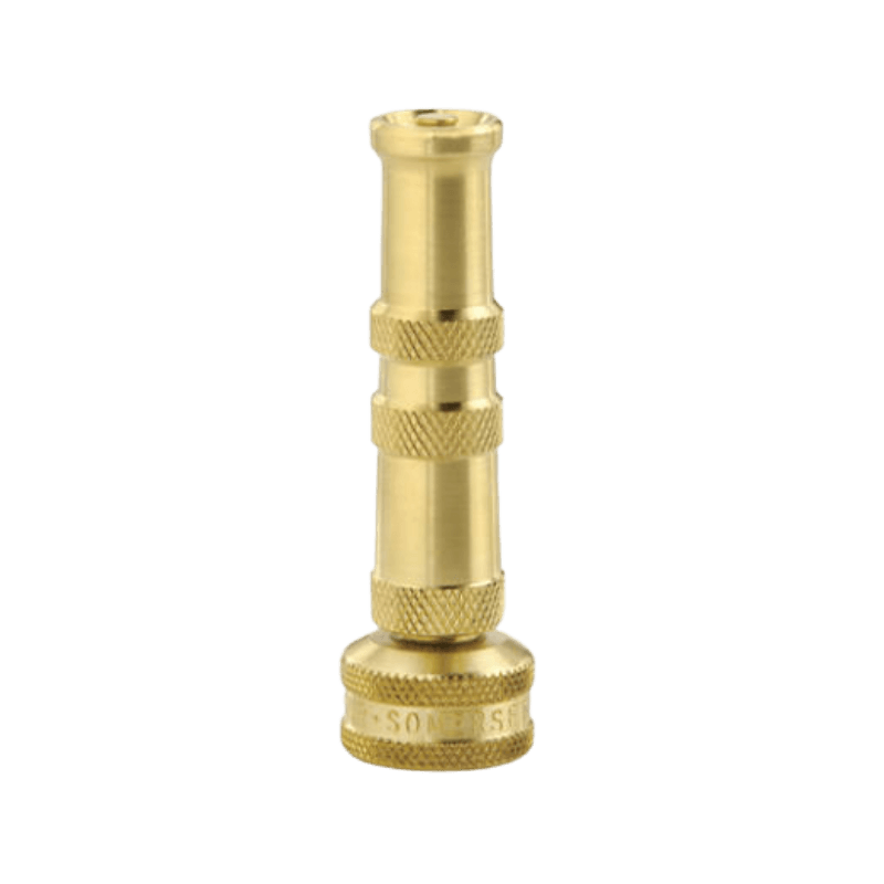 Green Thumb Brass Twist Hose Nozzle 4" | Gilford Hardware 