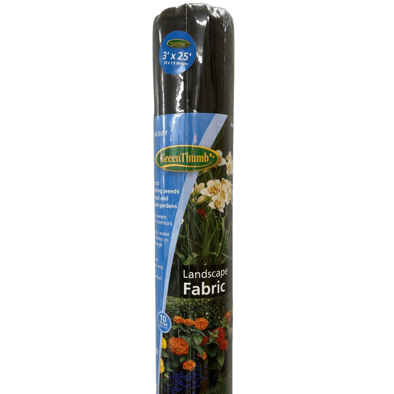 Green Thumb Landscape Fabric Medium Duty 3' x 25' | Gilford Hardware 