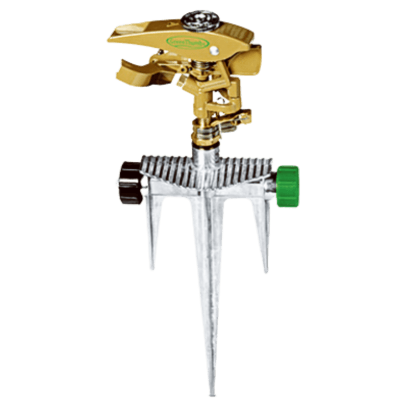 Green Thumb Metal Pulsating Spike Sprinkler | Gilford Hardware