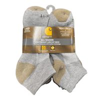 Thumbnail for Carhartt All Season Lightweight Low Cut Sock 6-Pack. | Gilford Hardware