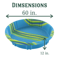 Thumbnail for H2O Econo Round Plastic Wading Pool 100 gal. | Gilford Hardware