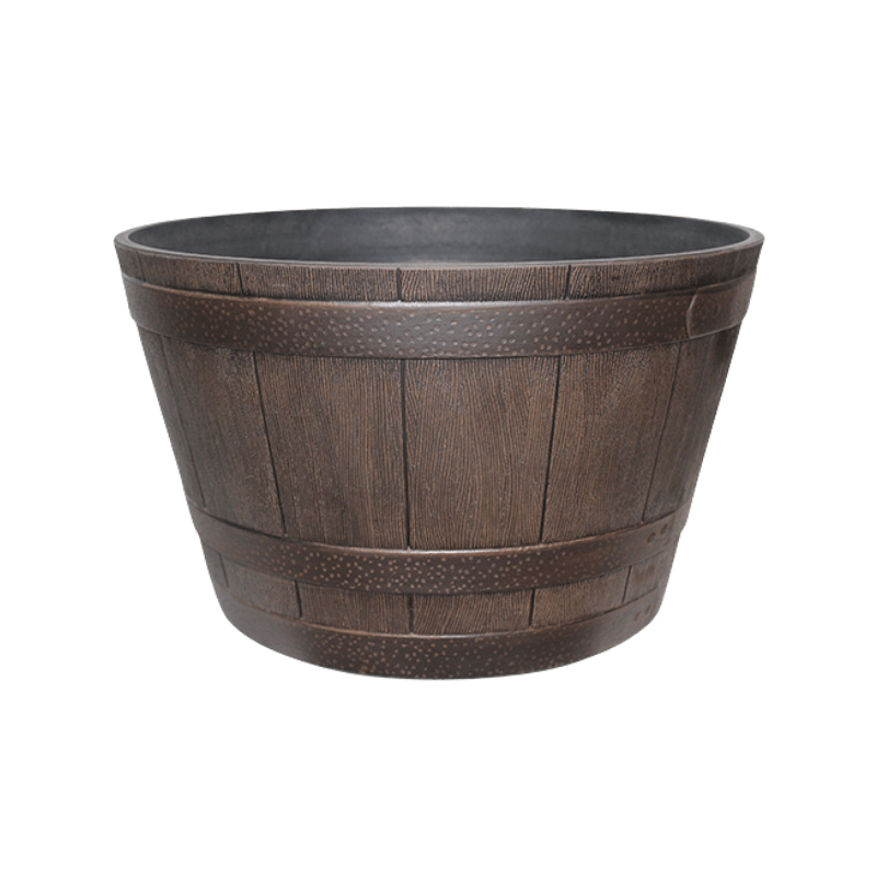 High-Density Resin Whiskey Barrel 15.5" | Gilford Hardware