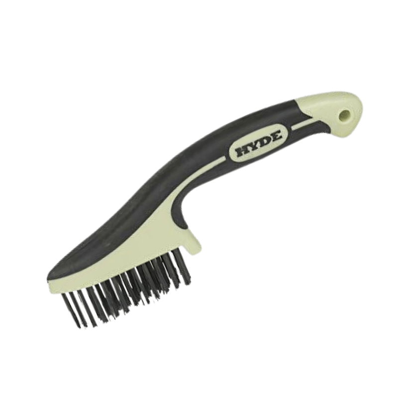 Hyde MAXXGRIP PRO Carbon Steel Wire Brush 8.75" | Gilford Hardware