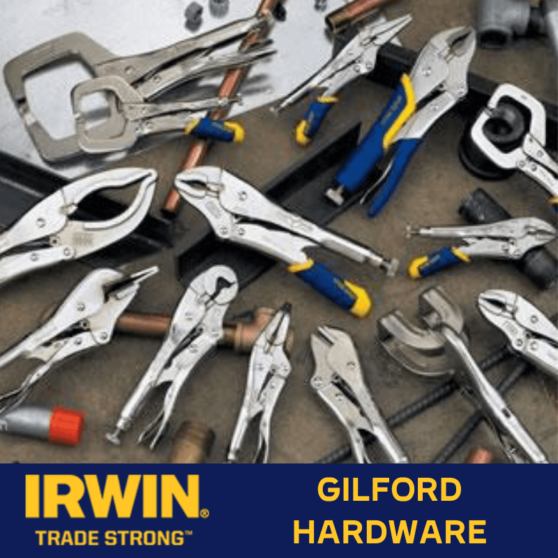 Irwin Curved Jaw Locking Pliers 7-inch. | Gilford Hardware