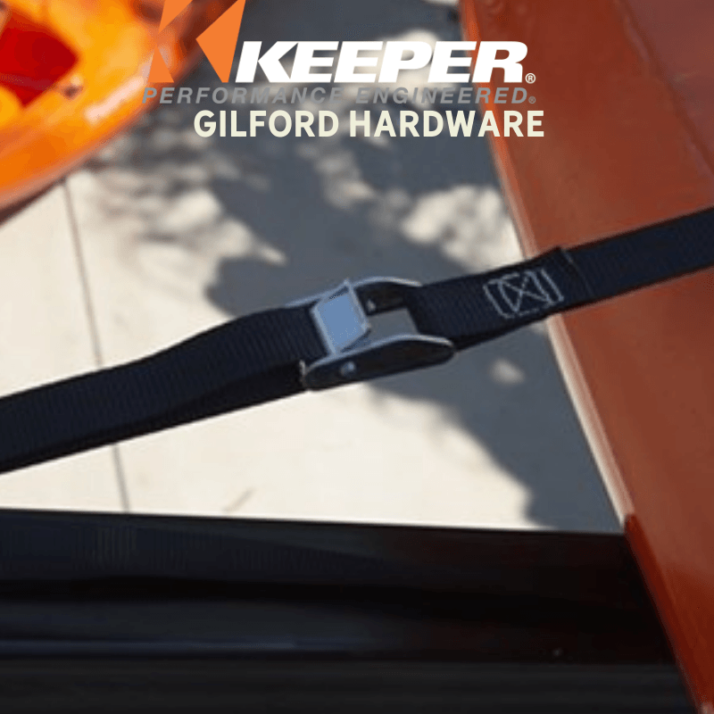 Keeper Lashing Strap 200 lb 1 in. W X 13 ft. L 2-Pack. | Gilford Hardware