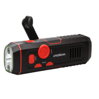 Thumbnail for Life + Gear Stormproof Crank Radio and Flashlight | Gilford Hardware