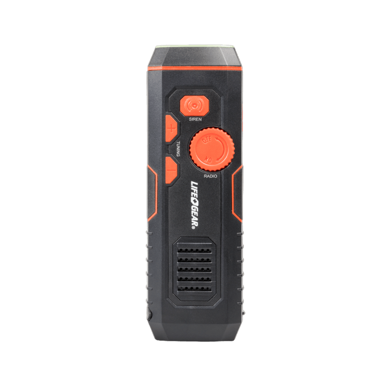 Life + Gear Stormproof Crank Radio and Flashlight | Gilford Hardware