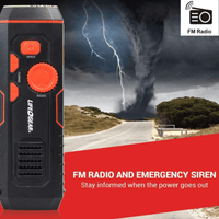 Thumbnail for Life + Gear Stormproof Crank Radio and Flashlight | Gilford Hardware