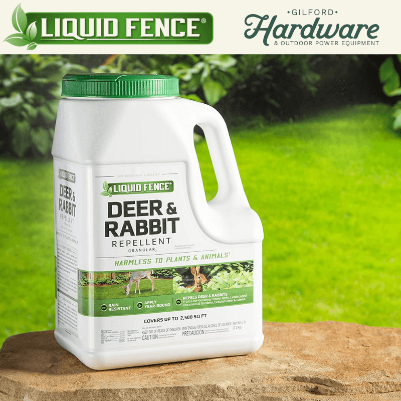 Liquid Fence Deer & Rabbit Repellent Granules | Gilford Hardware