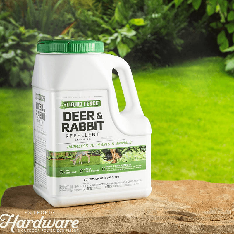 Liquid Fence Deer & Rabbit Repellent Granules | Gilford Hardware