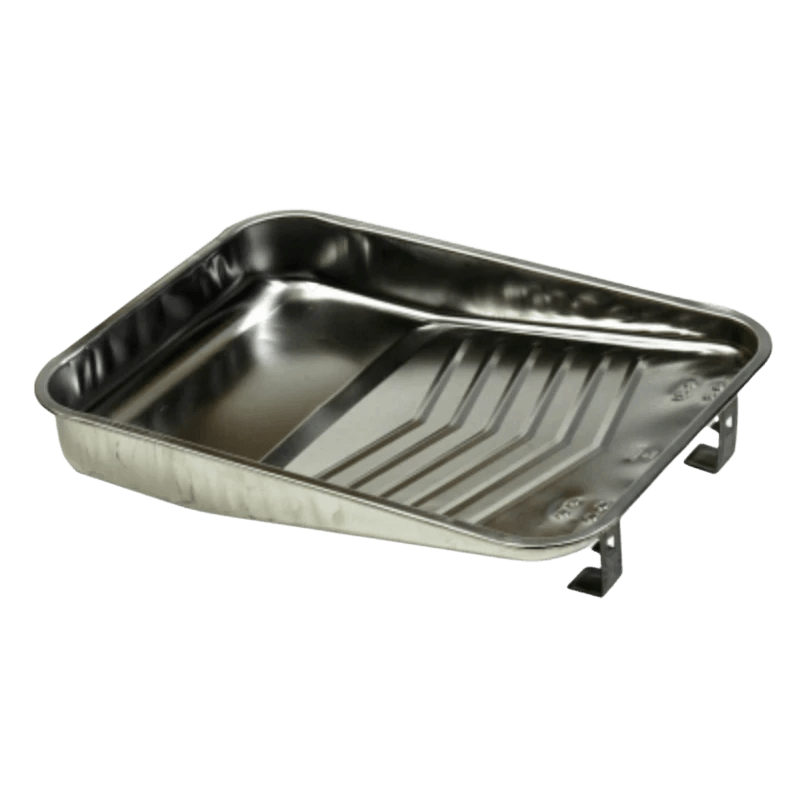 Lizner Shallow Metal Paint Tray 9" | Gilford Hardware