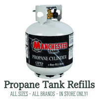 Thumbnail for Manchester FILLED Propane Tank 20 lb. | Gilford Hardware