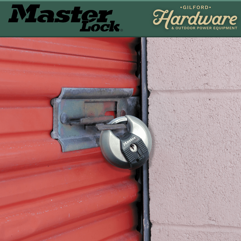 Master Lock Shrouded Shackle Padlock 2-3/4 in. | Gilford Hardware