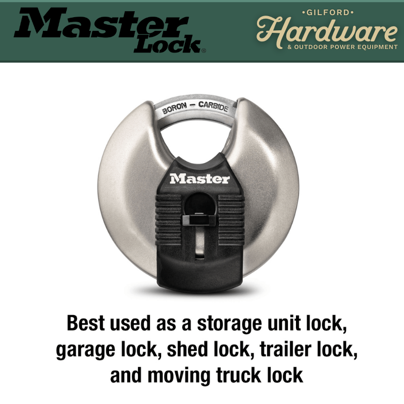 Master Lock Shrouded Shackle Padlock 2-3/4 in. | Gilford Hardware