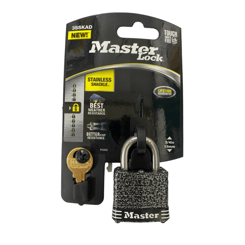 Master Lock Stainless Steel Laminated Padlock | Gilford Hardware