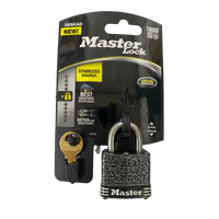 Thumbnail for Master Lock Stainless Steel Laminated Padlock | Gilford Hardware