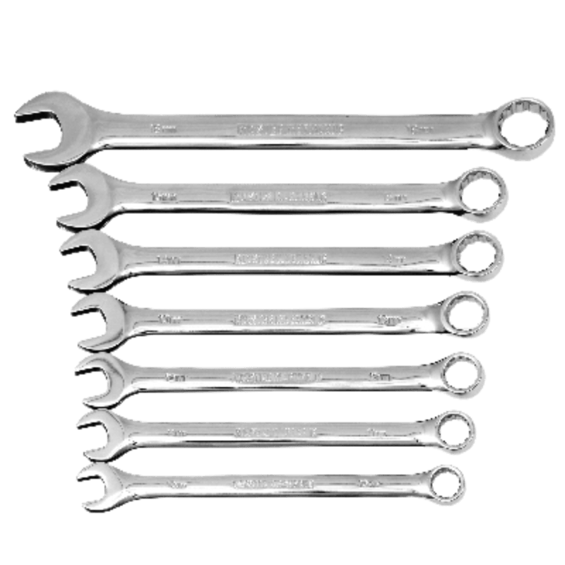 Master Mechanic Combination Metric Wrench Set  7-Piece. | Gilford Hardware 