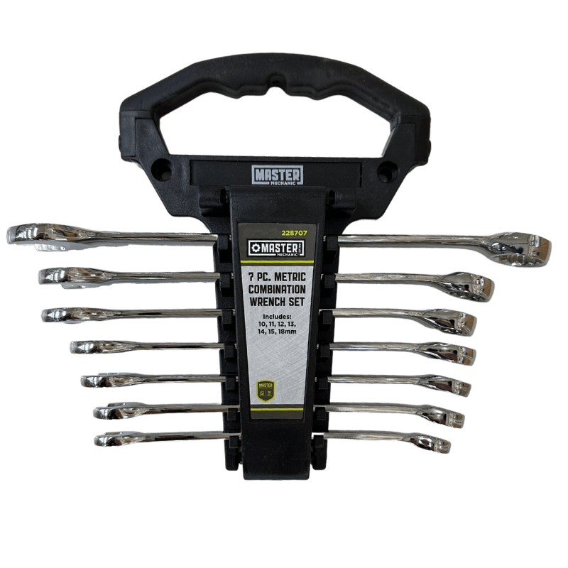 Master Mechanic Combination Metric Wrench Set  7-Piece. | Gilford Hardware 