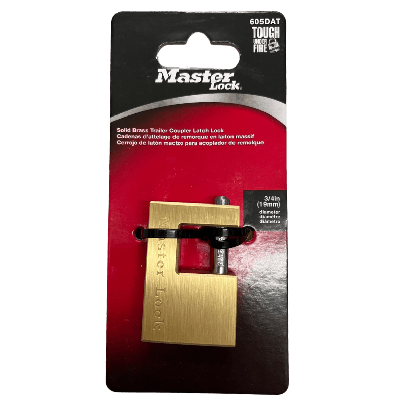 Master Lock Trailer Coupler Lock 3/4-In. | Gilford Hardware 