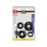 Thumbnail for Master Mechanic Hole Saw Set 5-Piece. | Gilford Hardware