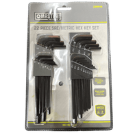 Thumbnail for Master Mechanic SAE/Metric Hex-L Key Set 22-piece. | Gilford Hardware