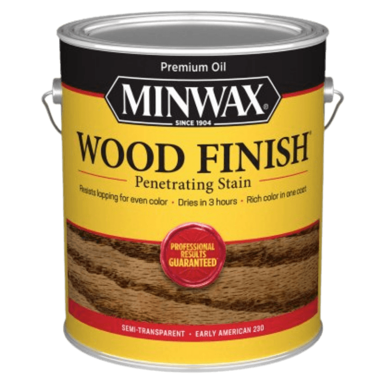 Minwax Oil-Based Wood Stain Semi-Transparent Early American 1 Gal. | Gilford Hardware 